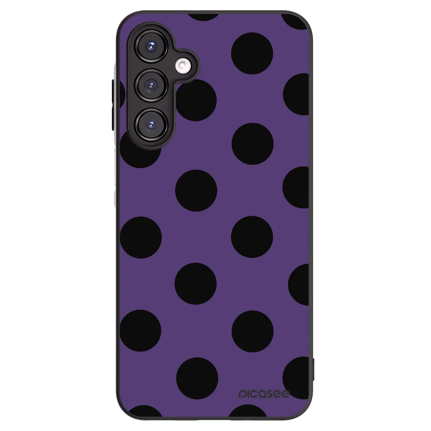 Picasee silikónový čierny obal pre Samsung Galaxy A16 5G - Big flickers 2