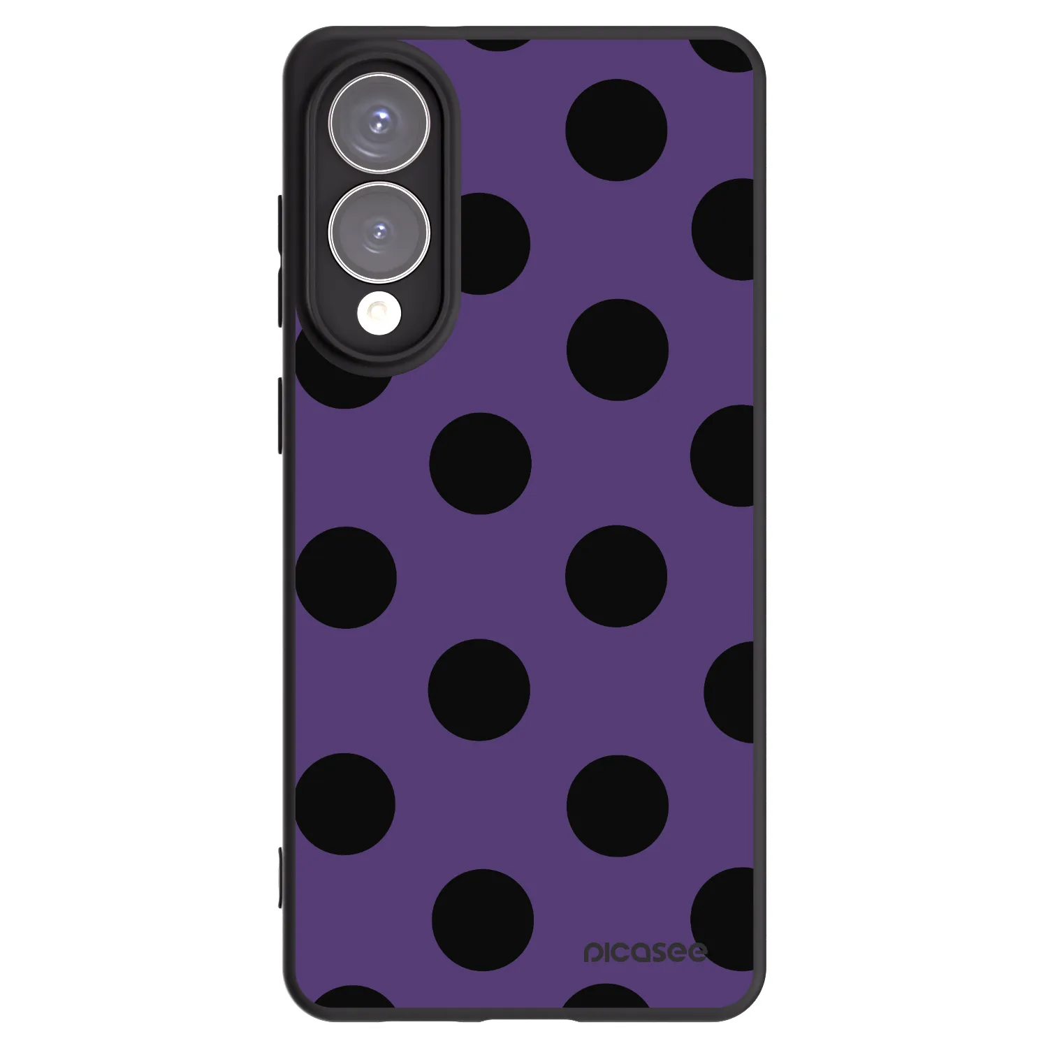 Picasee silikónový čierny obal pre Samsung Galaxy S25 Edge 5G - Big flickers 2