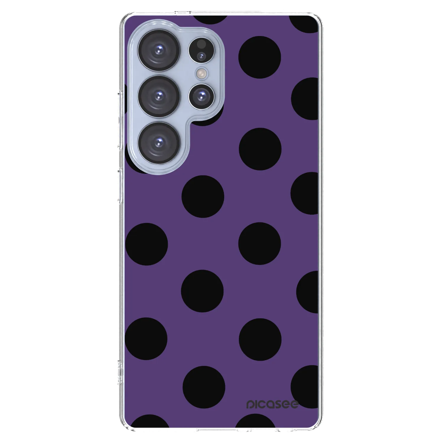 Picasee silikónový prehľadný obal pre Samsung Galaxy S25 Ultra 5G - Big flickers 2
