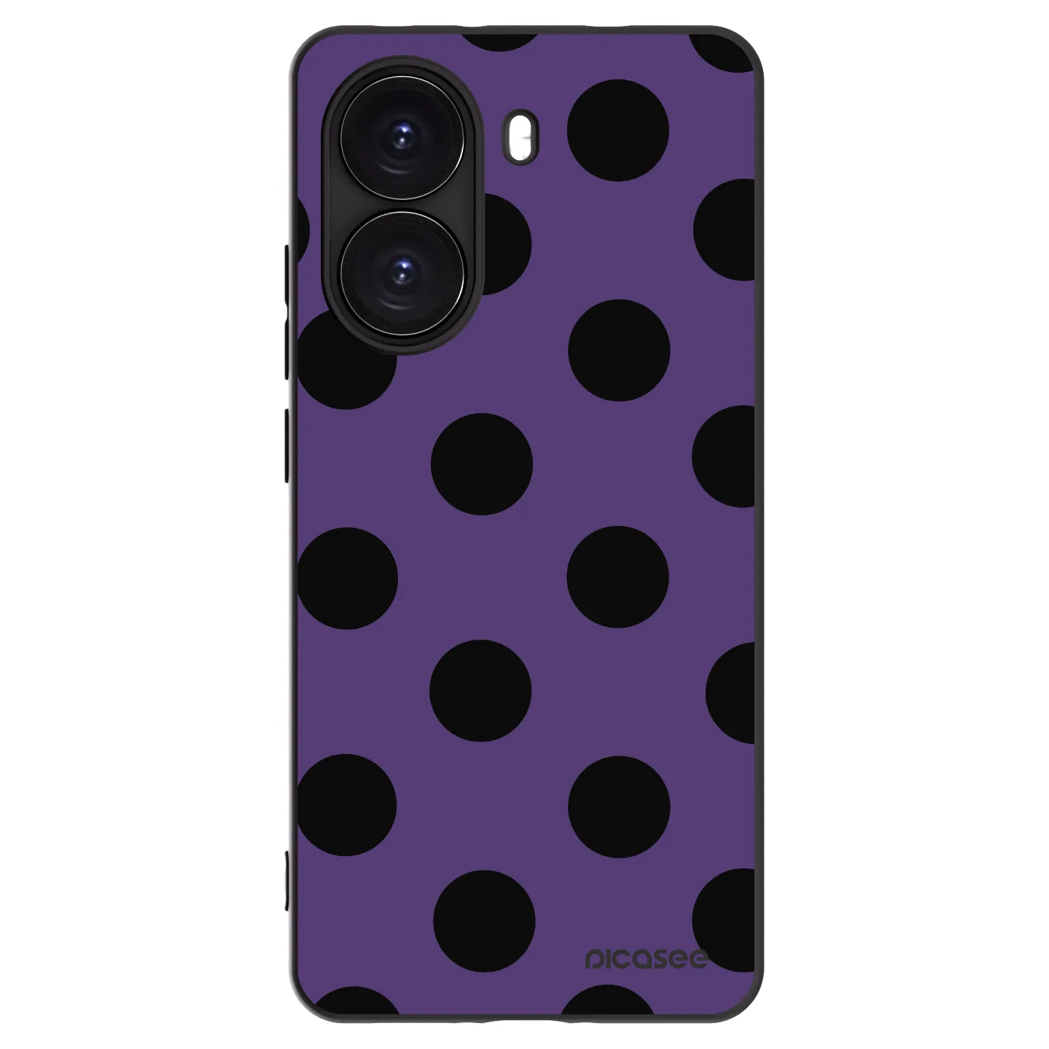 Picasee silikónový čierny obal pre Xiaomi Poco X7 Pro 5G - Big flickers 2