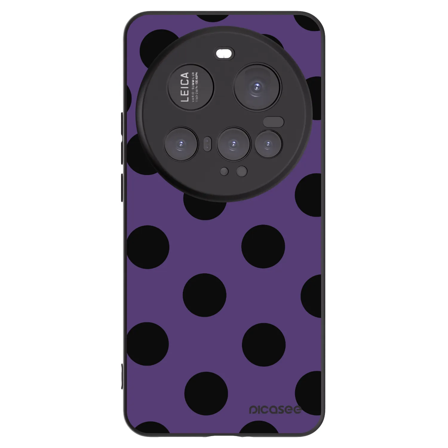 Picasee silikónový čierny obal pre Xiaomi 15 Ultra - Big flickers 2