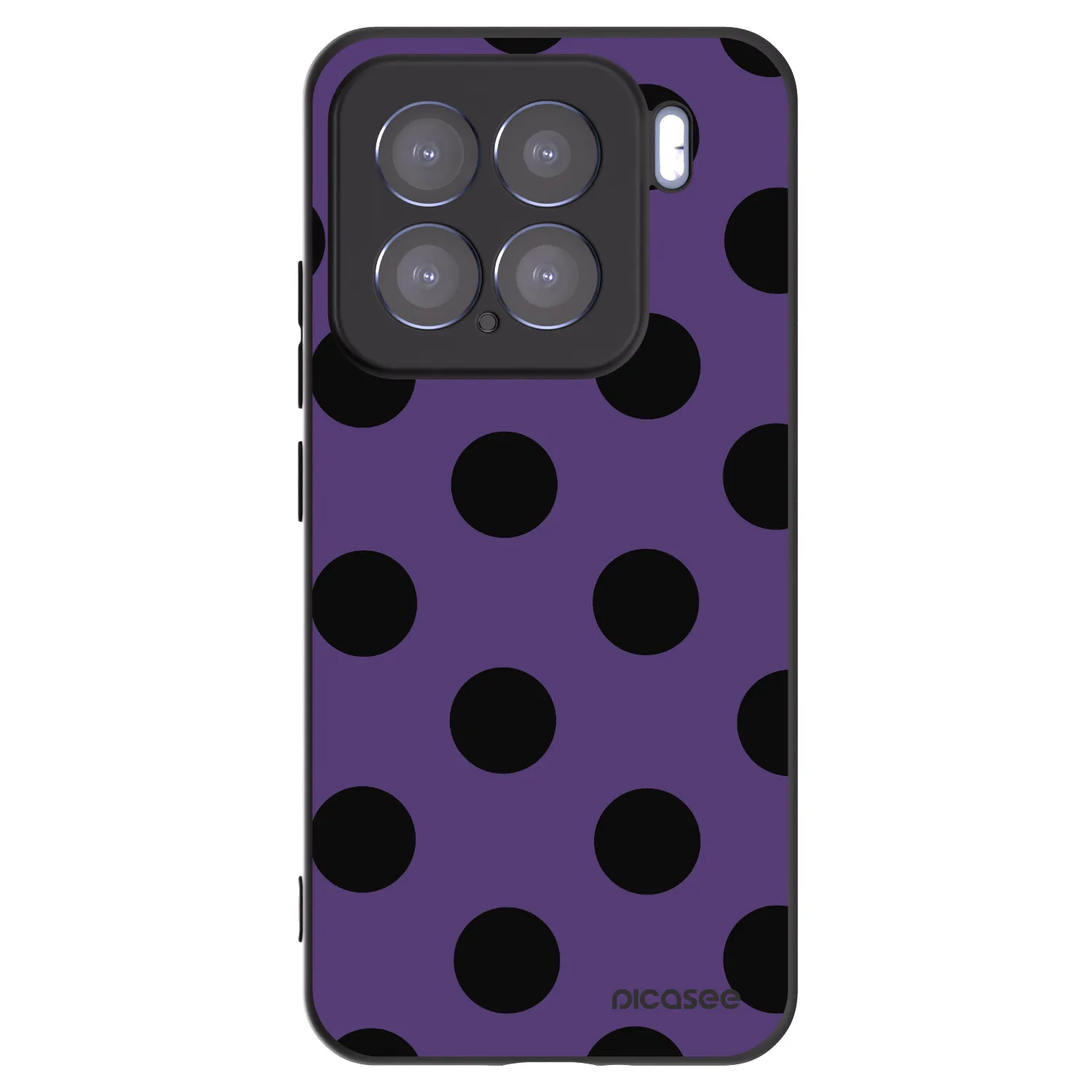 Picasee silikónový čierny obal pre Xiaomi 15 - Big flickers 2