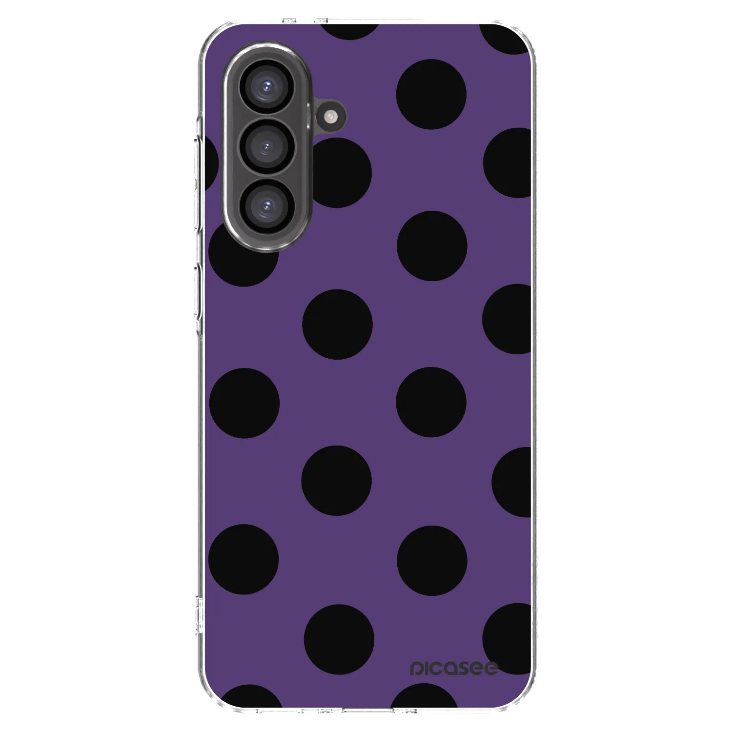 Picasee silikónový prehľadný obal pre Samsung Galaxy A36 5G - Big flickers 2