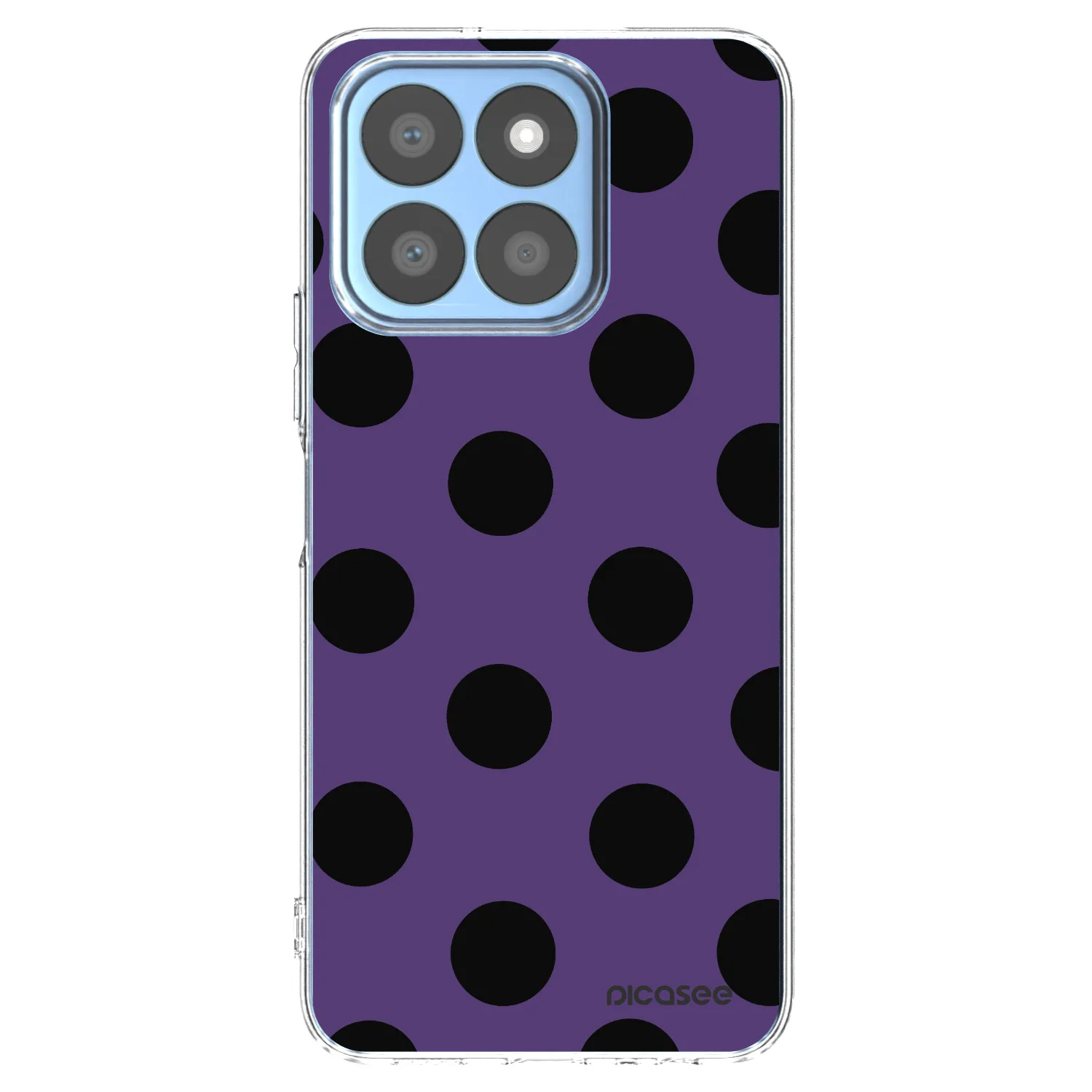 Picasee silikónový prehľadný obal pre Honor X8c - Big flickers 2