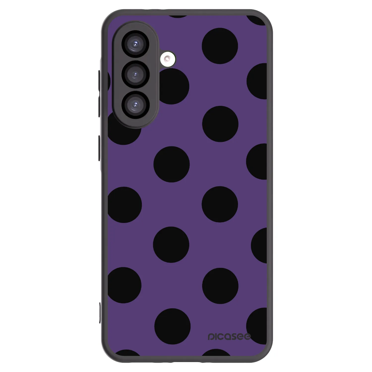 Picasee silikónový čierny obal pre Samsung Galaxy A26 5G A266B - Big flickers 2