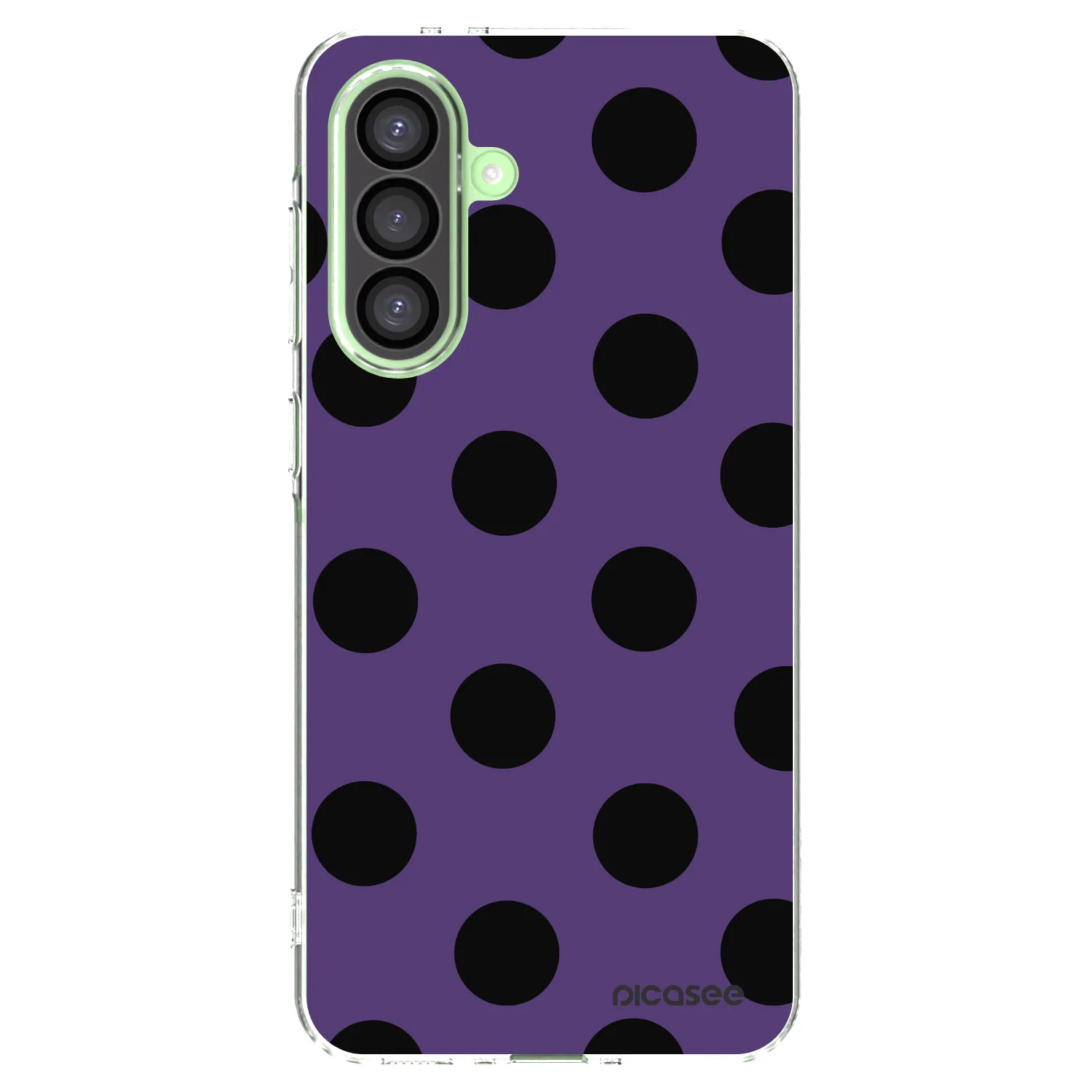 Picasee silikónový prehľadný obal pre Samsung Galaxy A26 5G A266B - Big flickers 2