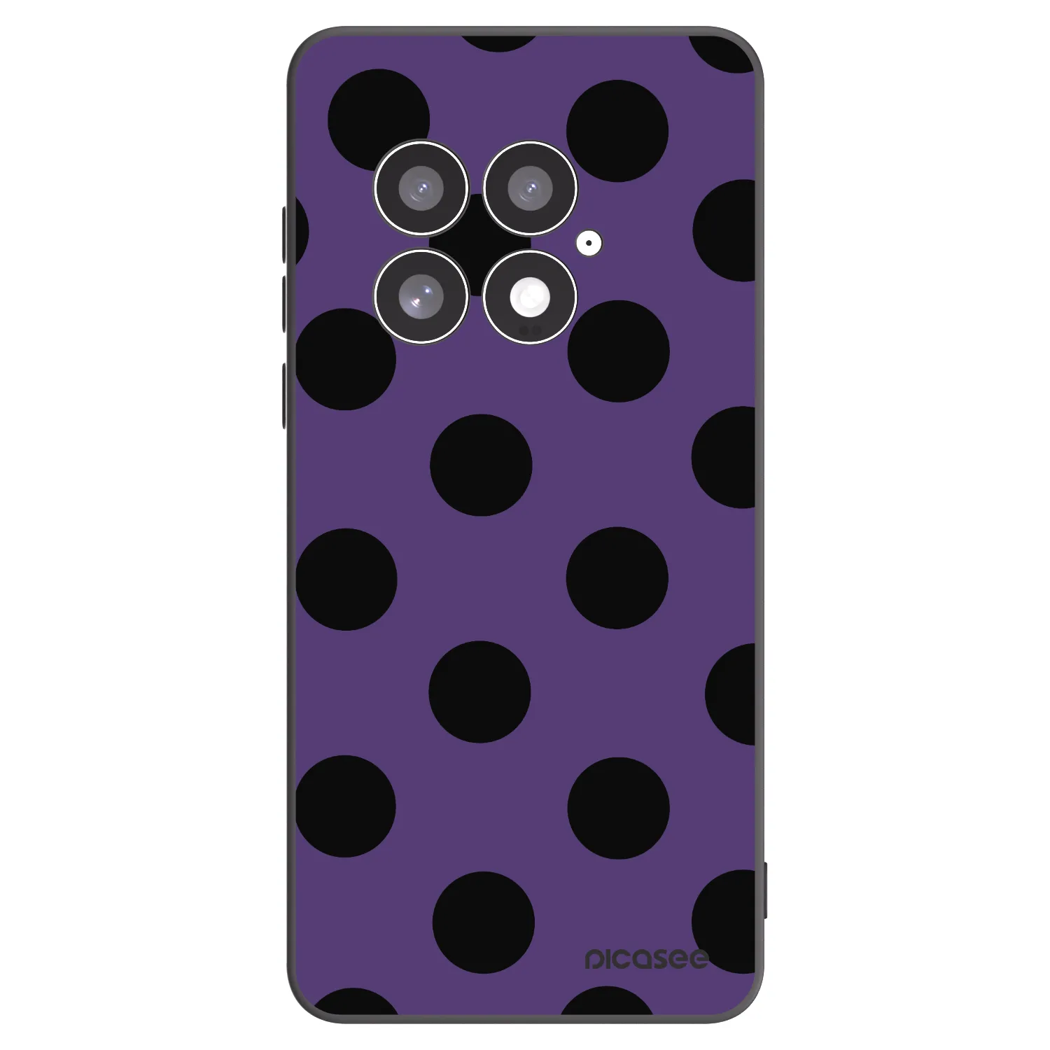 Picasee silikónový čierny obal pre OnePlus 13 5G - Big flickers 2