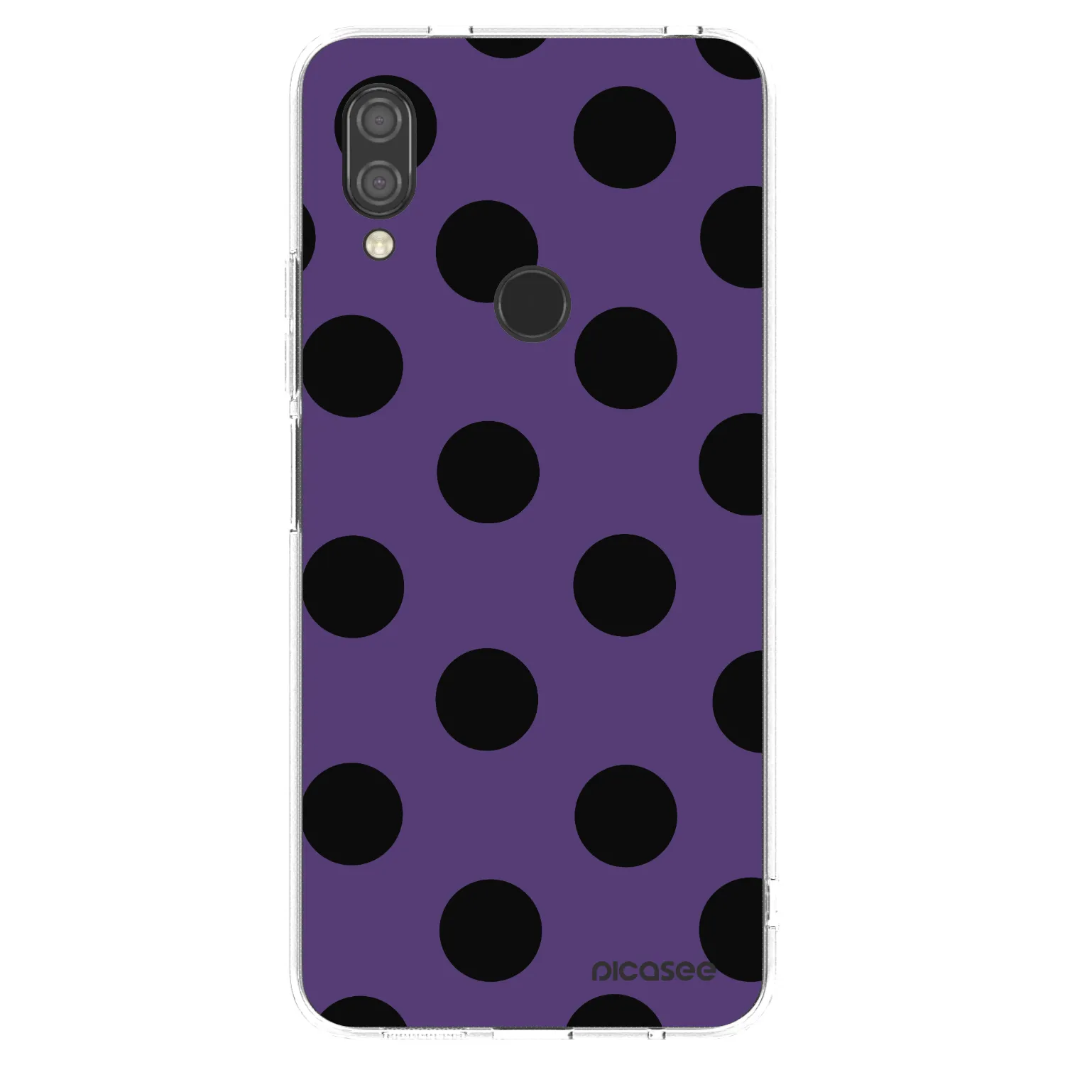 Picasee silikónový prehľadný obal pre Xiaomi Redmi 7 - Big flickers 2
