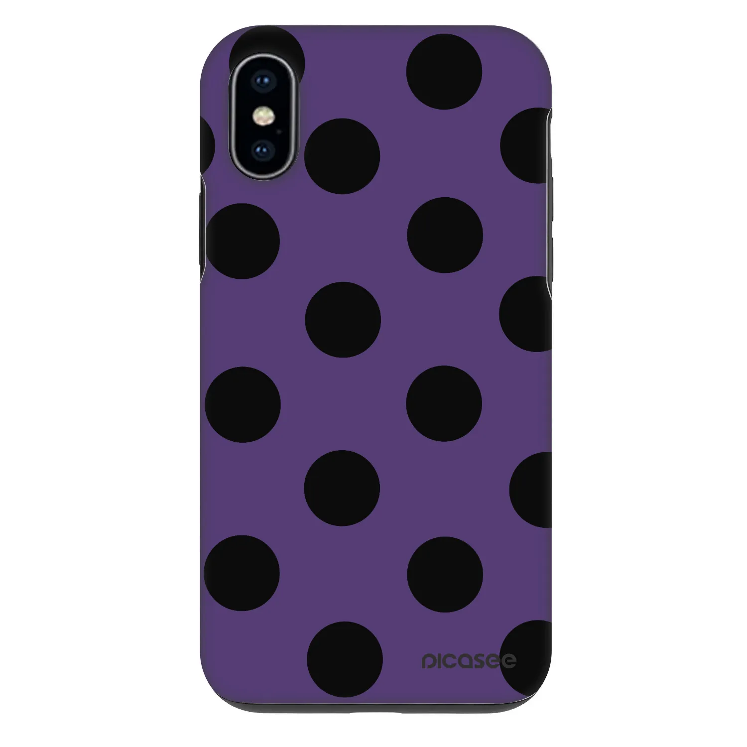Picasee Fashion Case pre Apple iPhone X/XS - Big flickers 2