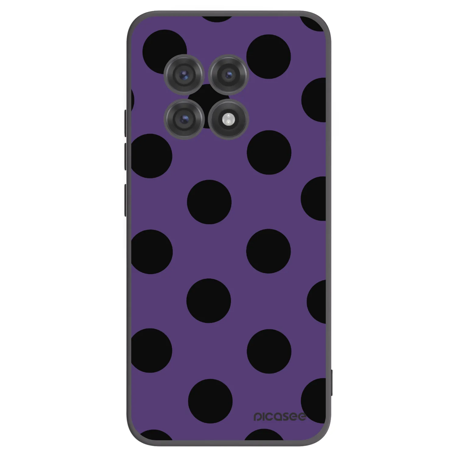 Picasee silikónový čierny obal pre OnePlus 13R 5G - Big flickers 2