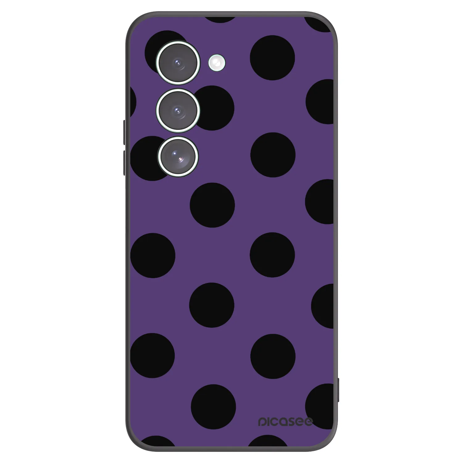 Picasee silikónový čierny obal pre Xiaomi Redmi 15 5G - Big flickers 2