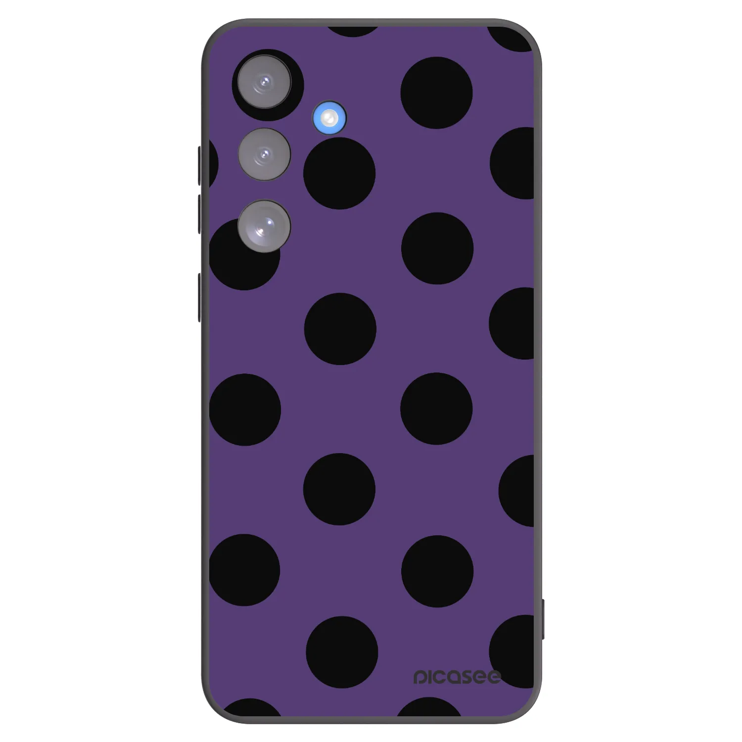 Picasee silikónový čierny obal pre Samsung Galaxy S25 FE 5G - Big flickers 2