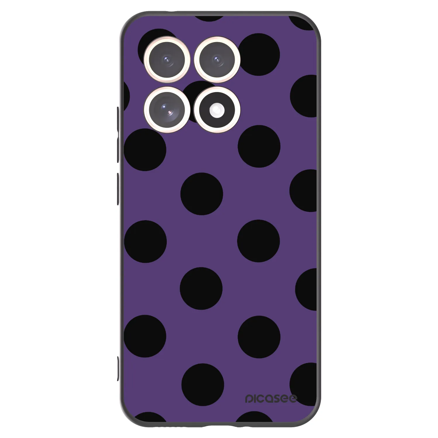 Picasee silikónový čierny obal pre Xiaomi 15T - Big flickers 2