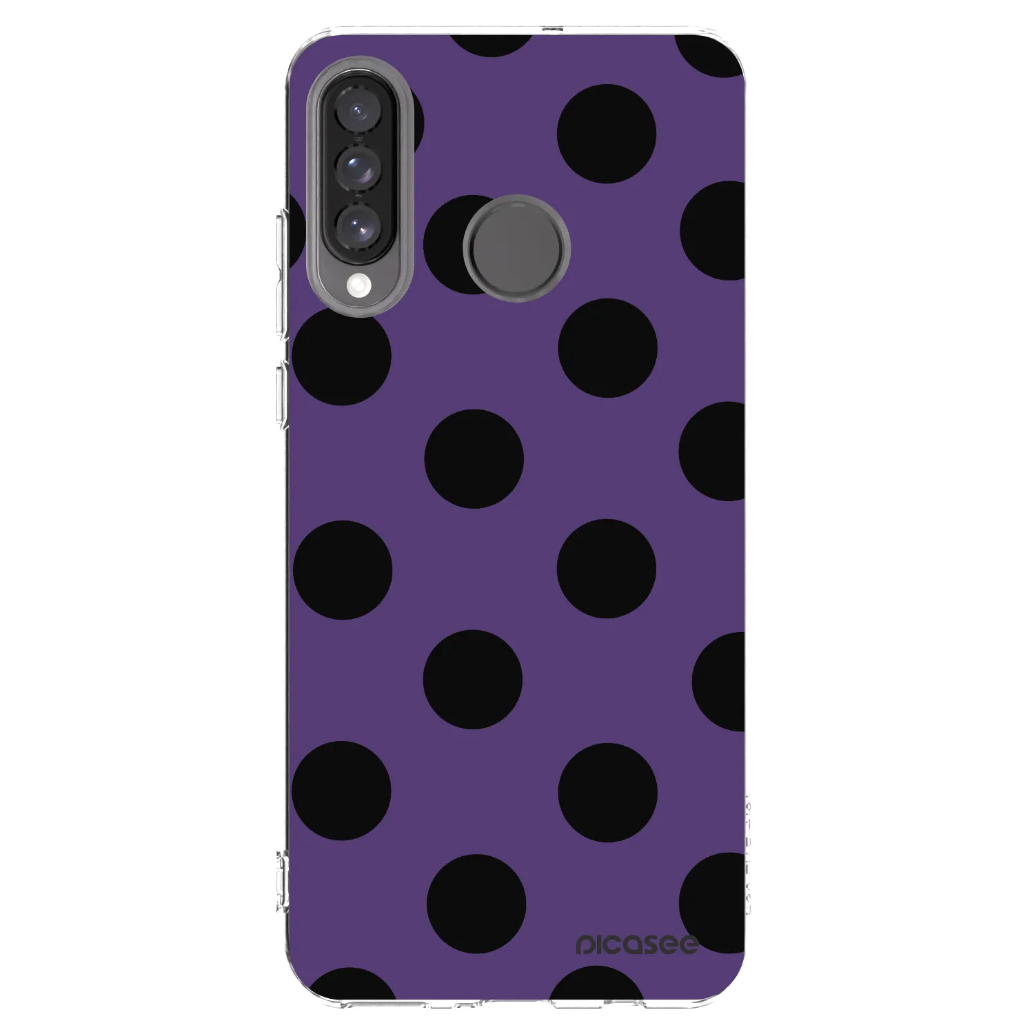 Picasee silikónový prehľadný obal pre Huawei P30 Lite - Big flickers 2