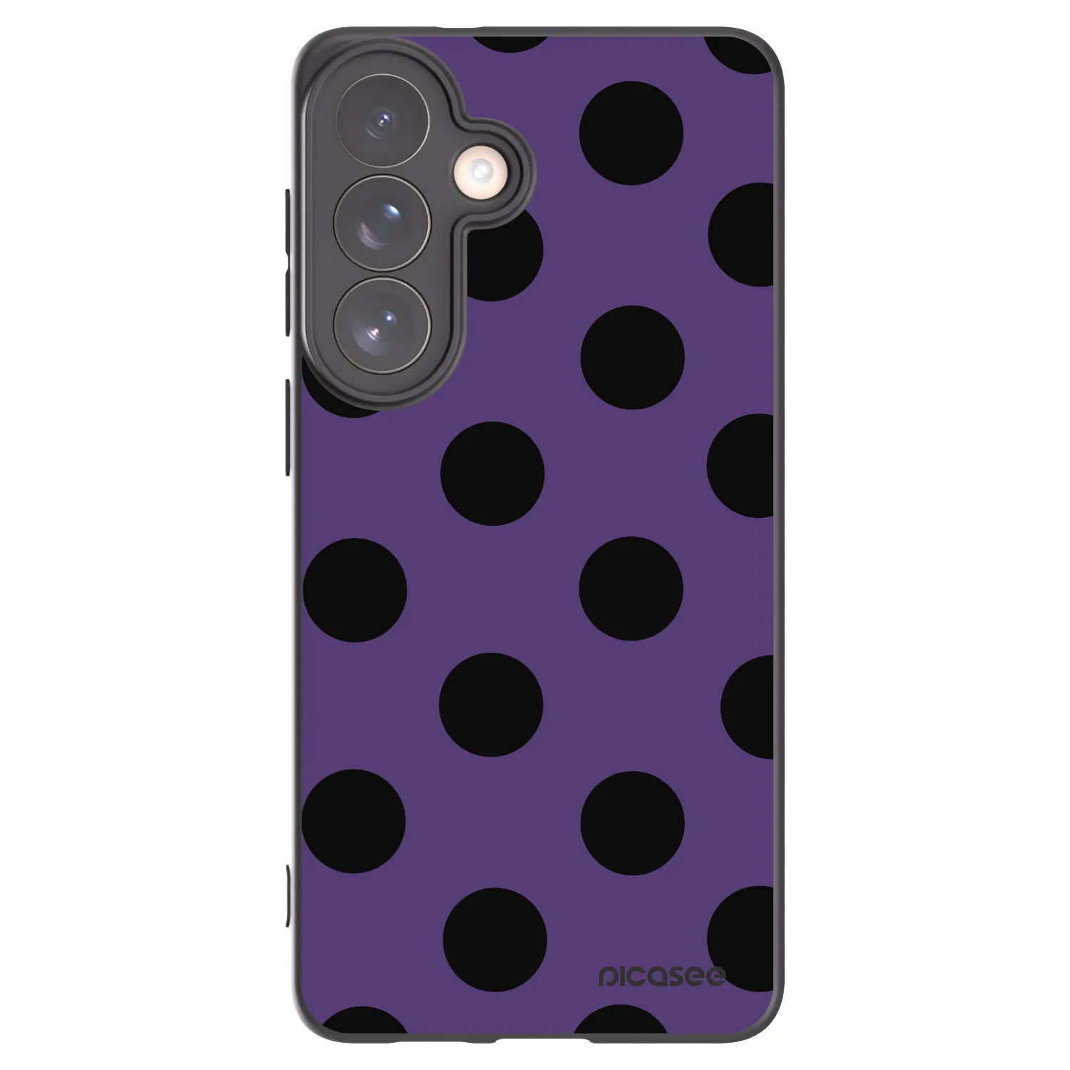 Picasee silikónový čierny obal pre Samsung Galaxy S26+ - Big flickers 2
