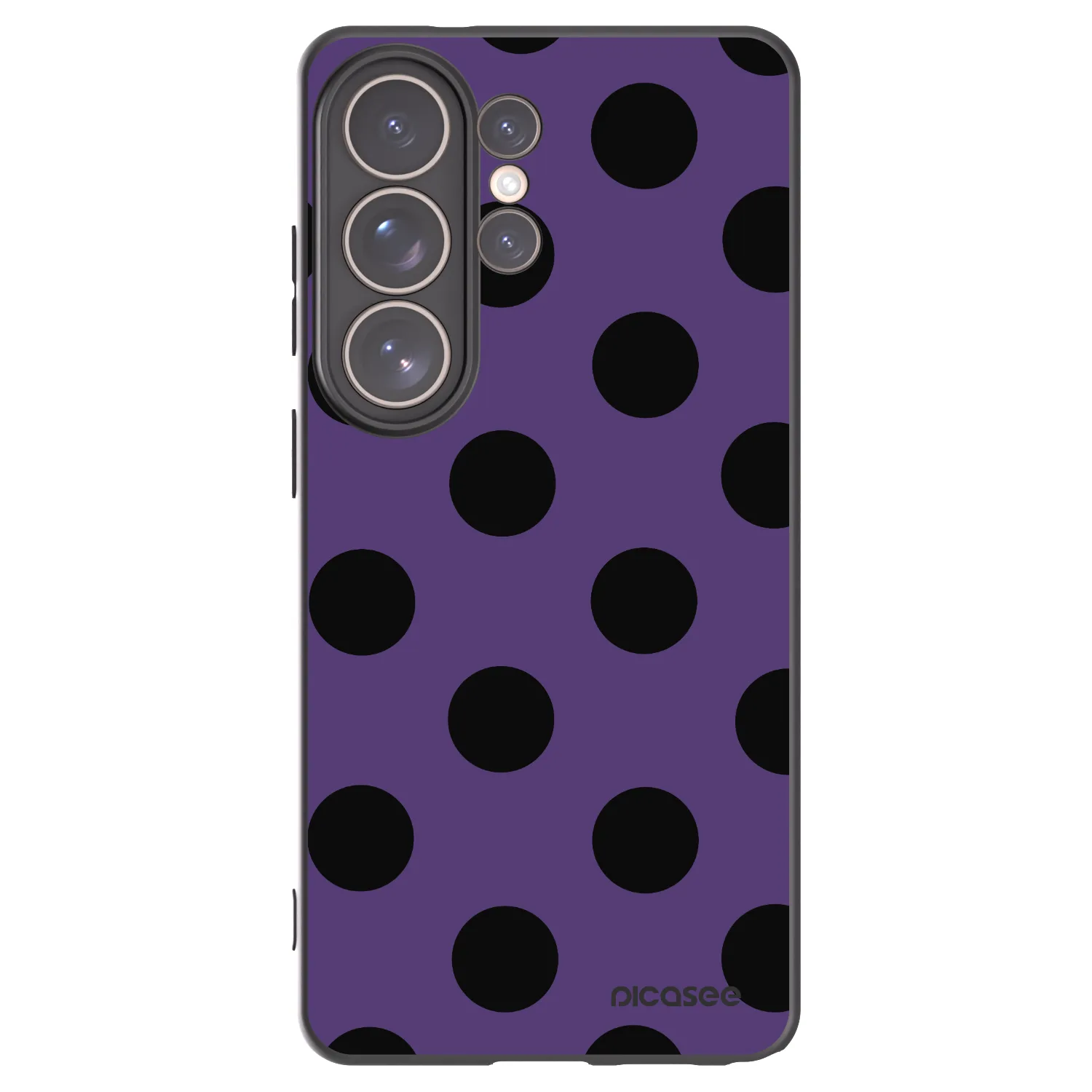 Picasee silikónový čierny obal pre Samsung Galaxy S26 Ultra - Big flickers 2