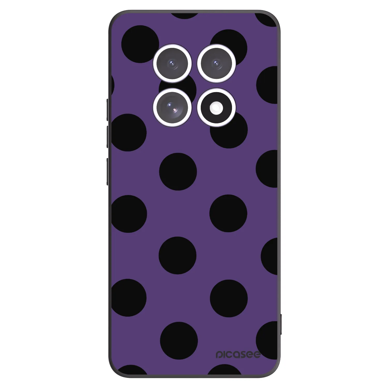 Picasee silikónový čierny obal pre Xiaomi Redmi Note 15 5G - Big flickers 2