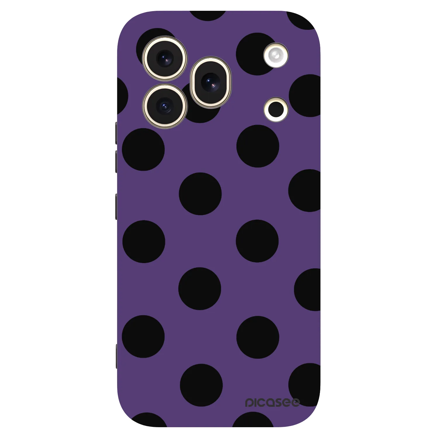 Picasee silikónový čierny obal pre Honor 600 Pro - Big flickers 2