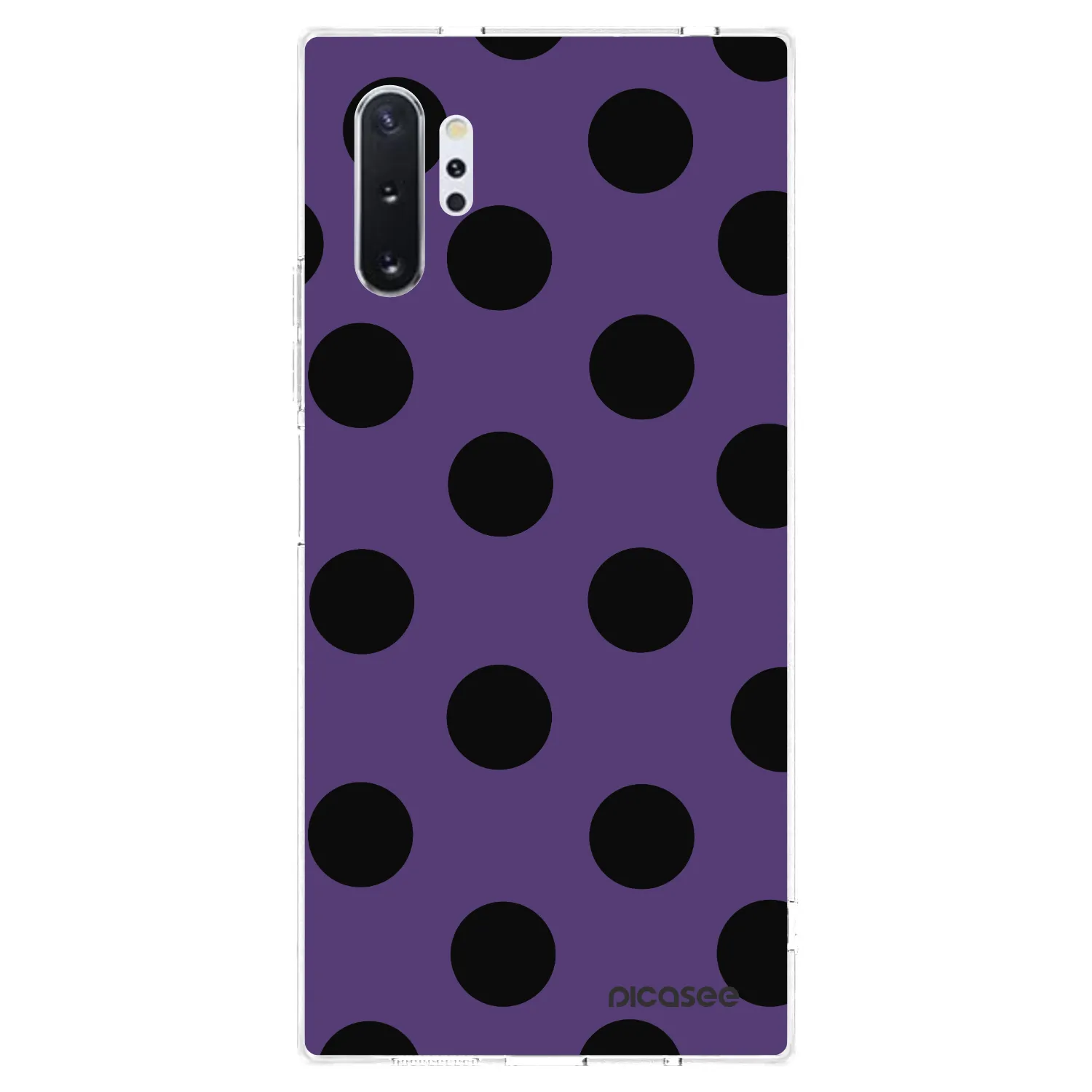 Picasee silikónový prehľadný obal pre Samsung Galaxy Note 10+ N975F - Big flickers 2