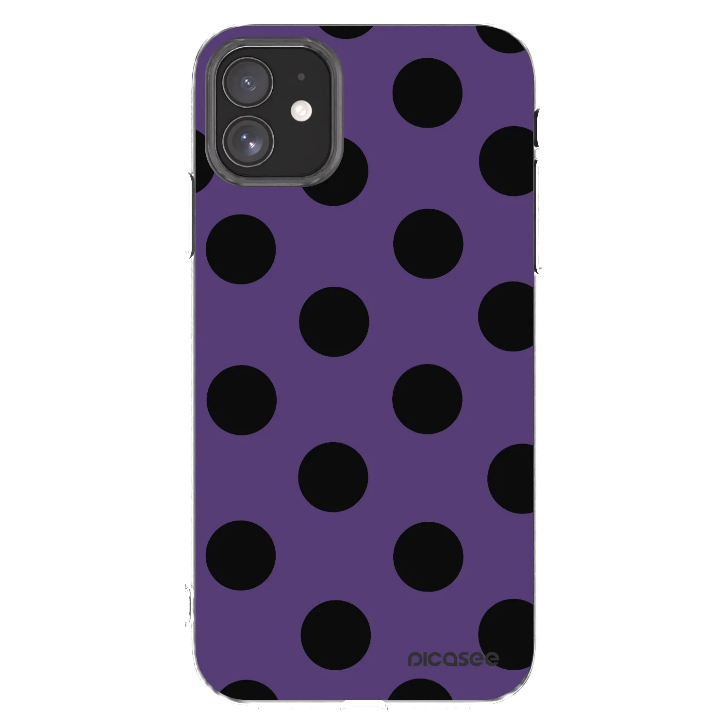 Picasee silikónový prehľadný obal pre Apple iPhone 11 - Big flickers 2
