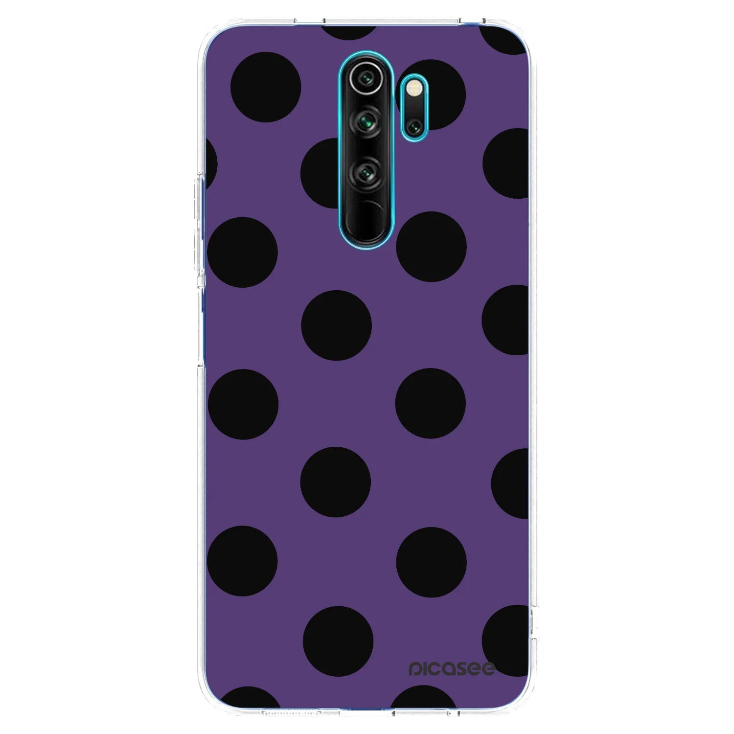 Picasee silikónový prehľadný obal pre Xiaomi Redmi Note 8 Pro - Big flickers 2