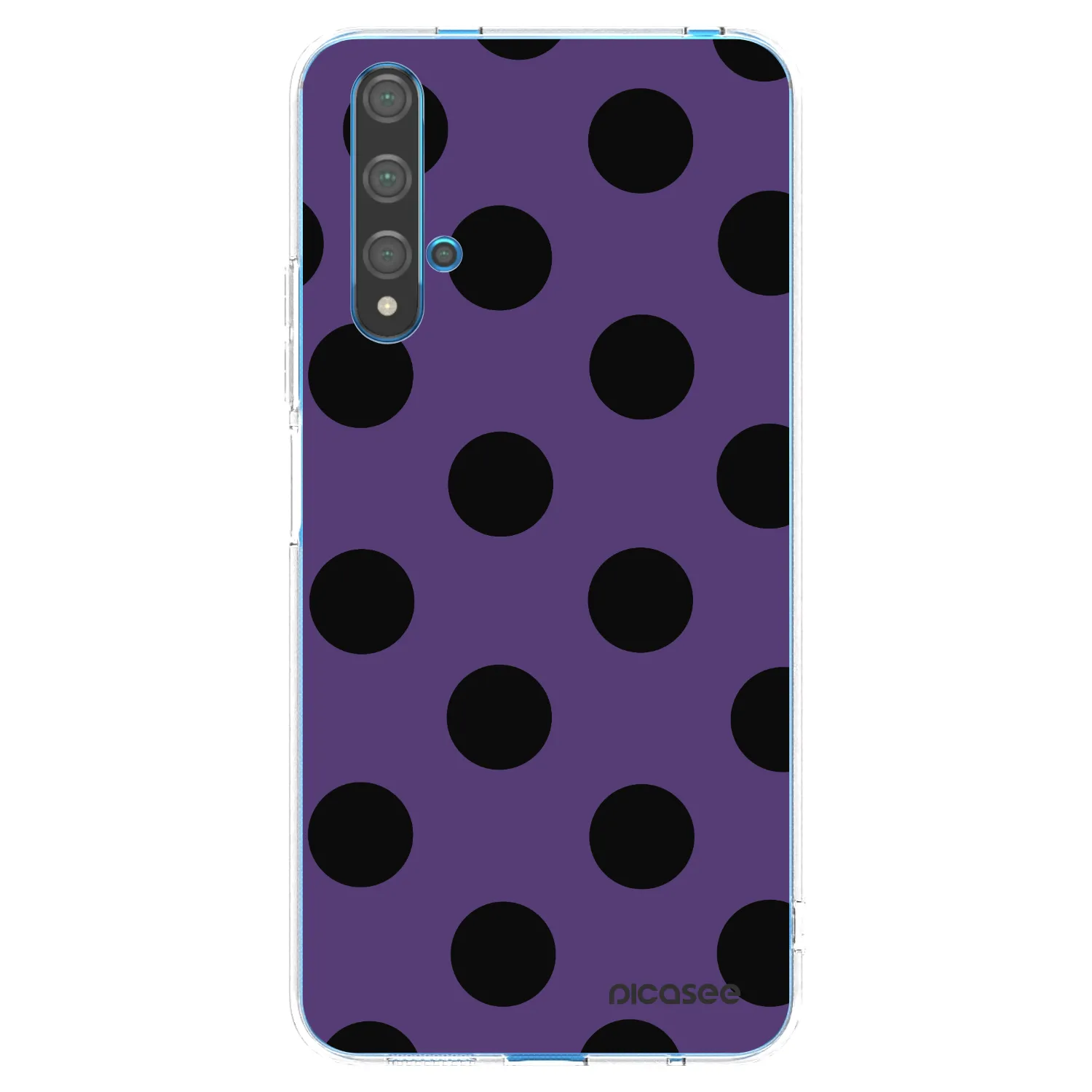 Picasee silikónový prehľadný obal pre Huawei Nova 5T - Big flickers 2