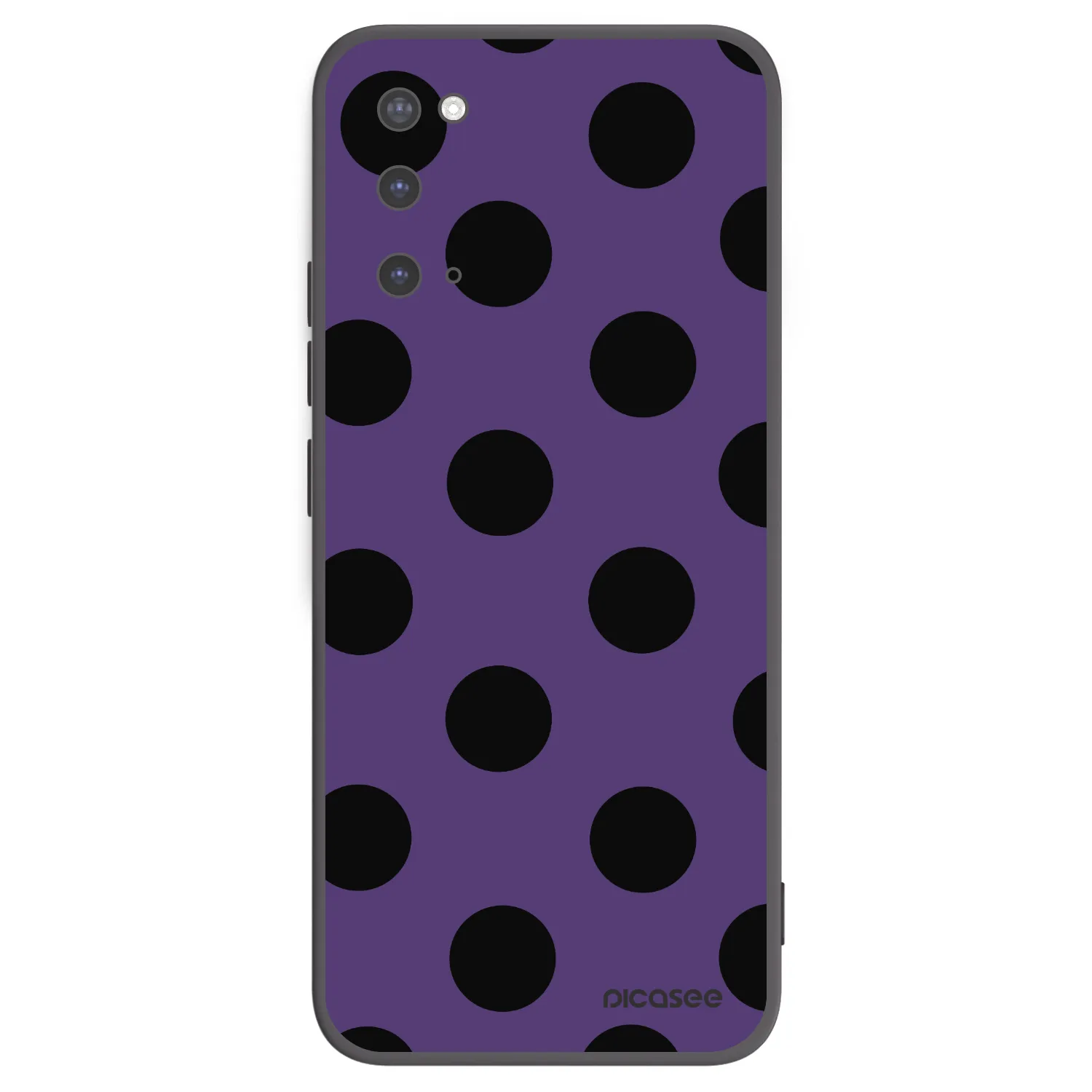 Picasee silikónový čierny obal pre Samsung Galaxy S20 G980F - Big flickers 2