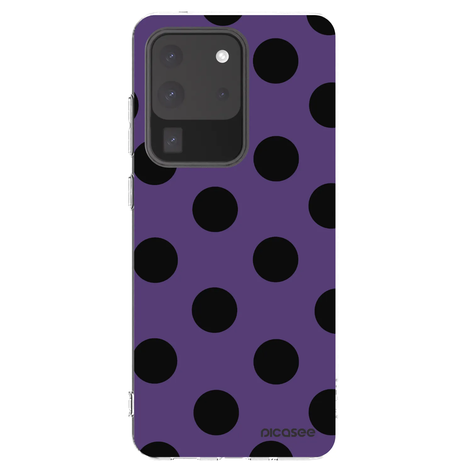 Picasee silikónový prehľadný obal pre Samsung Galaxy S20 Ultra 5G G988F - Big flickers 2