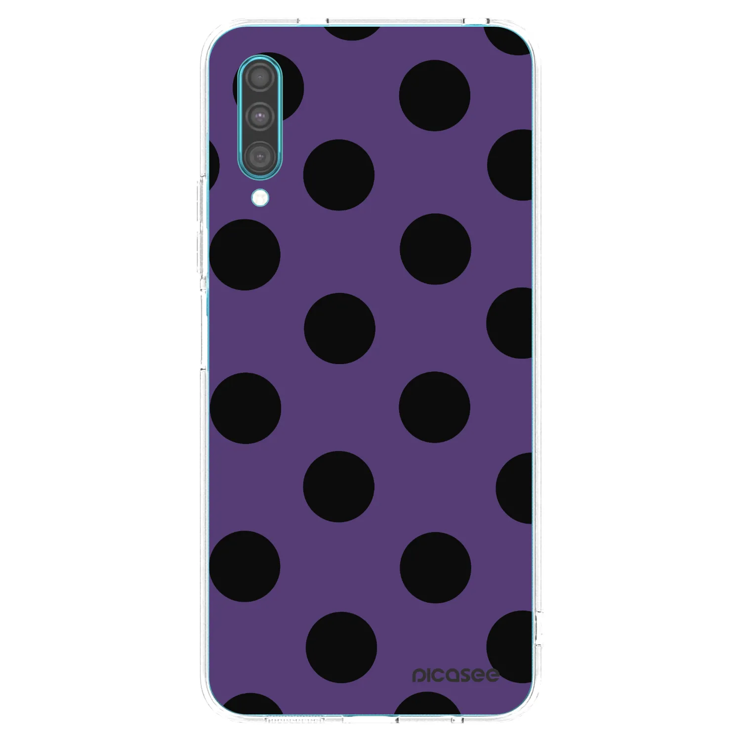 Picasee silikónový prehľadný obal pre Samsung Galaxy A30s A307F - Big flickers 2