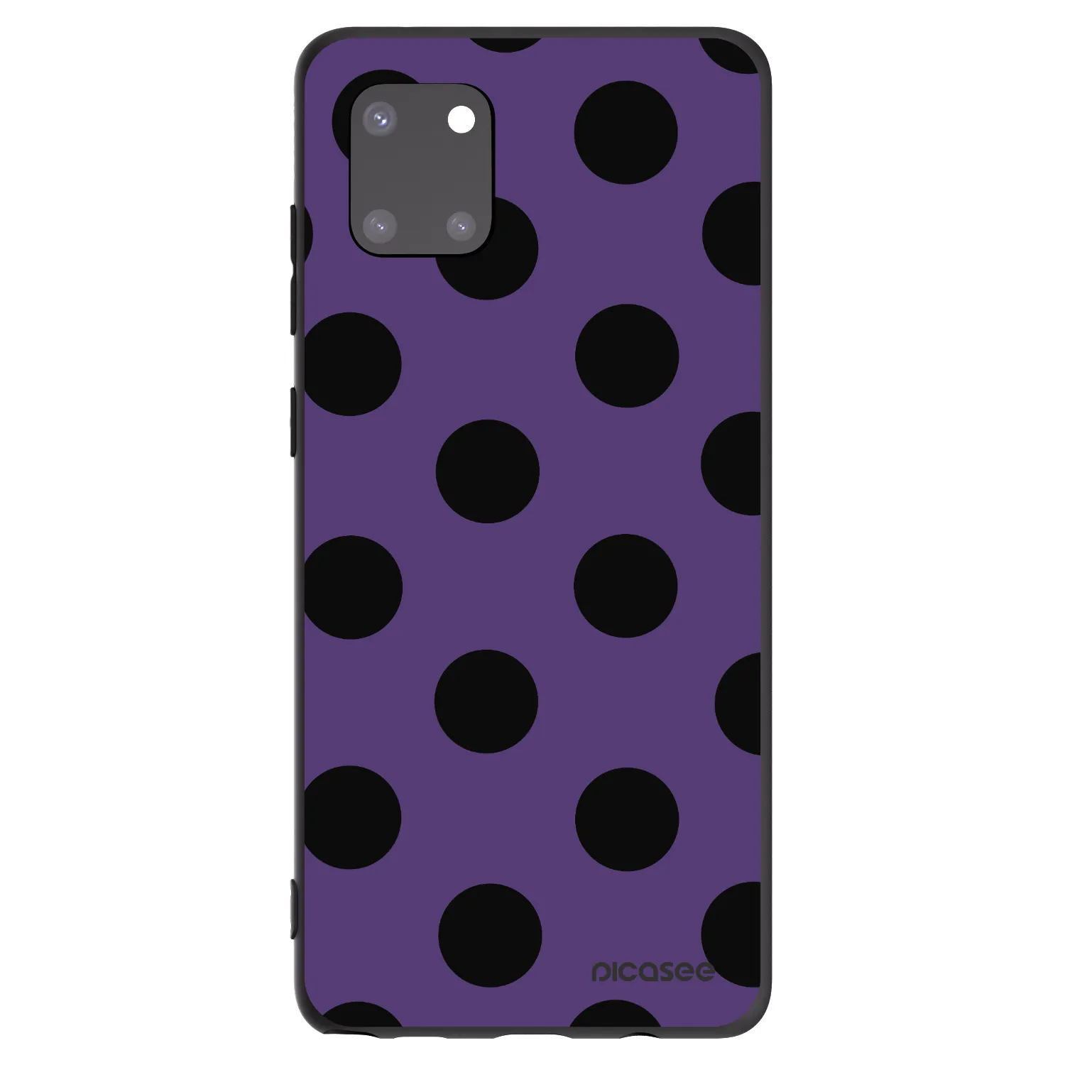 Picasee silikónový čierny obal pre Samsung Galaxy Note 10 Lite N770F - Big flickers 2