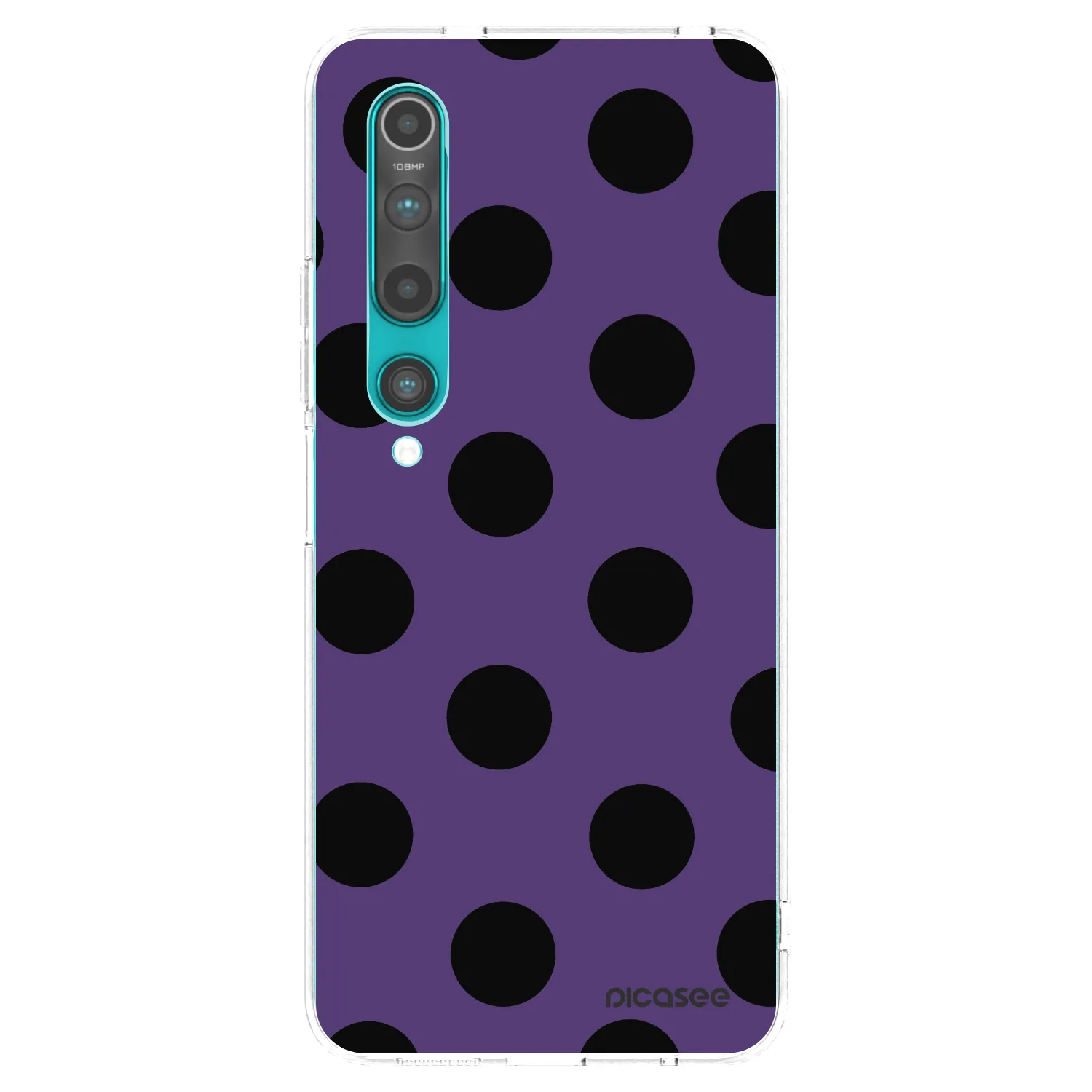 Picasee silikónový prehľadný obal pre Xiaomi Mi 10 - Big flickers 2