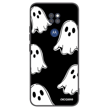 Obal pre Motorola Moto G9 Play - Black ghosts