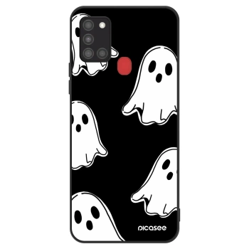 Obal pre Samsung Galaxy A21s - Black ghosts