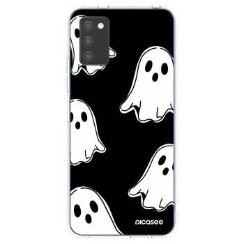 Obal pre Samsung Galaxy A03s A037G - Black ghosts