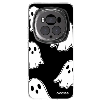 Picasee silikónový prehľadný obal pre Honor Magic6 Pro - Black ghosts