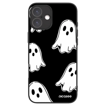 Picasee ULTIMATE CASE MagSafe pro Apple iPhone 16 Plus - Black ghosts