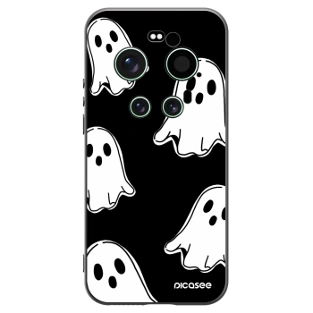 Picasee silikónový čierny obal pre Xiaomi 17 Ultra - Black ghosts