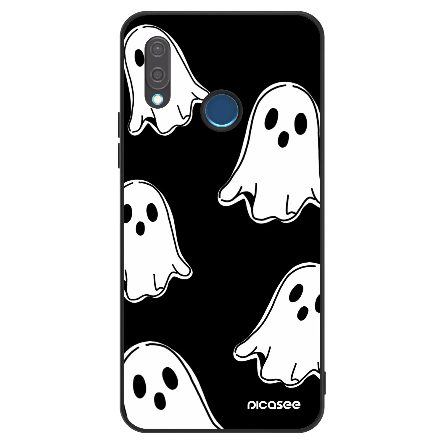 Picasee ULTIMATE CASE pro Huawei P20 Lite - Black ghosts
