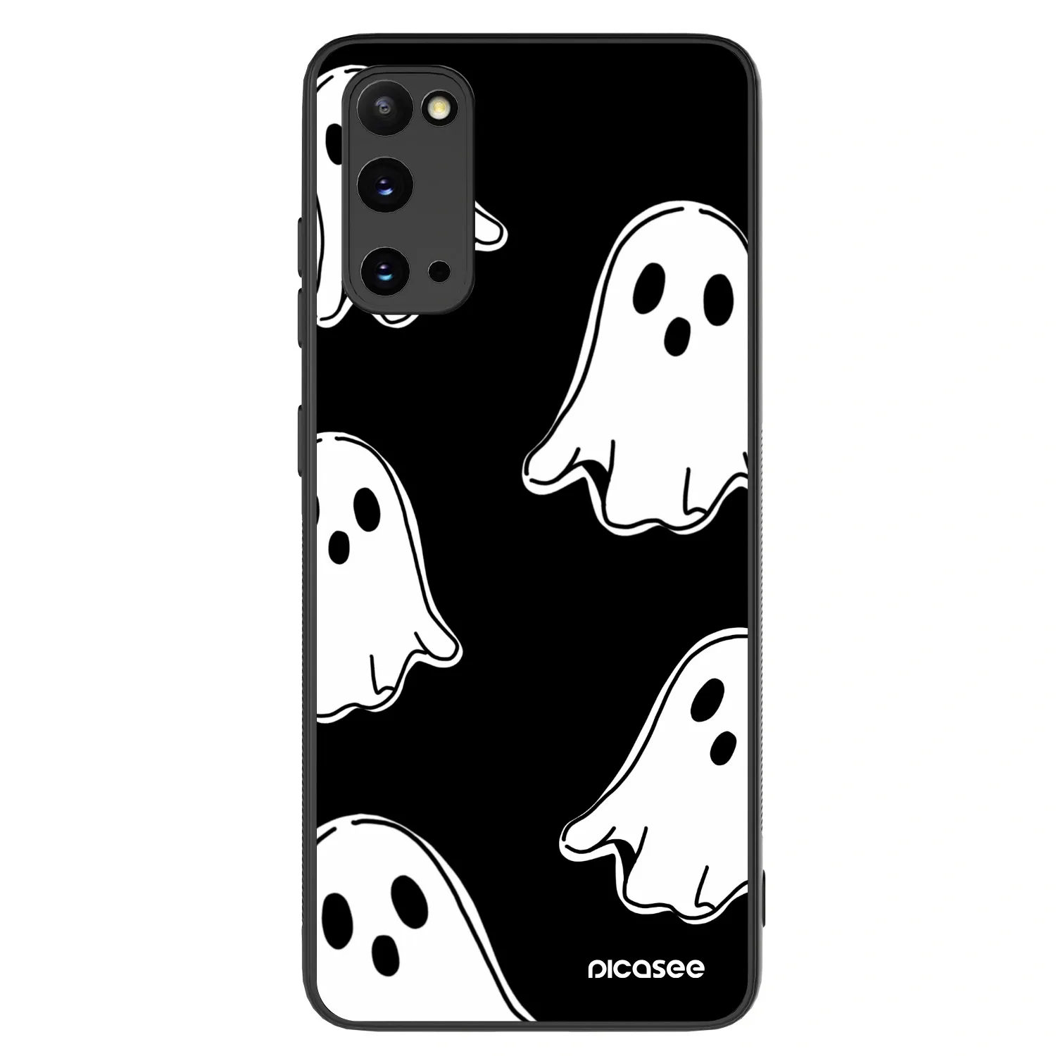 Picasee ULTIMATE CASE pro Samsung Galaxy S20 G980F - Black ghosts