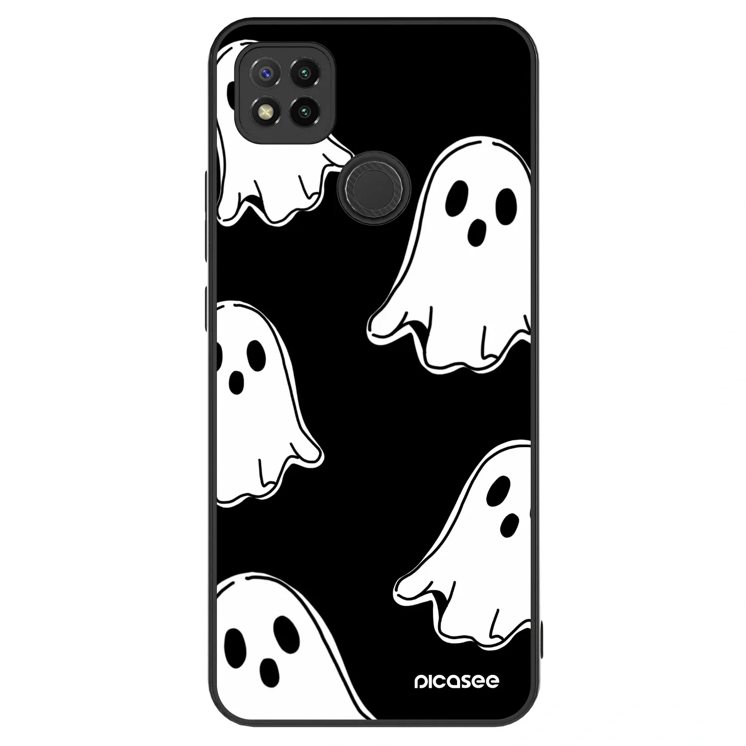 Picasee ULTIMATE CASE pro Xiaomi Redmi 9C - Black ghosts