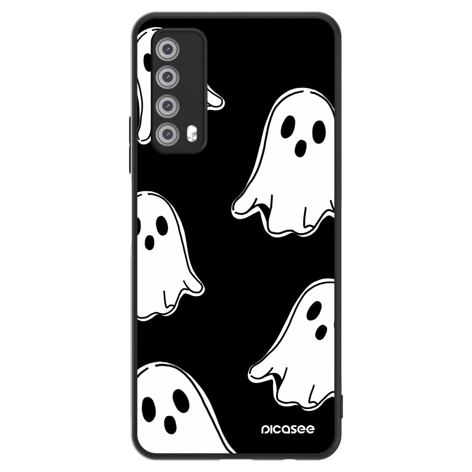 Picasee ULTIMATE CASE pro Huawei P Smart 2021 - Black ghosts