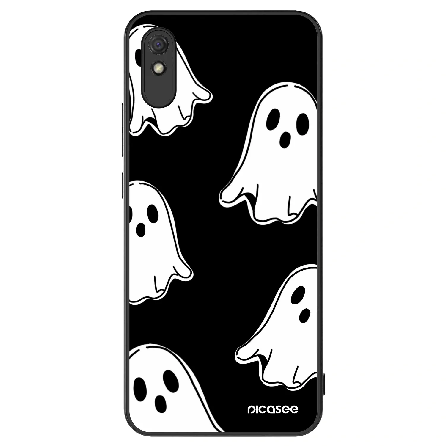 Picasee ULTIMATE CASE pro Xiaomi Redmi 9AT - Black ghosts