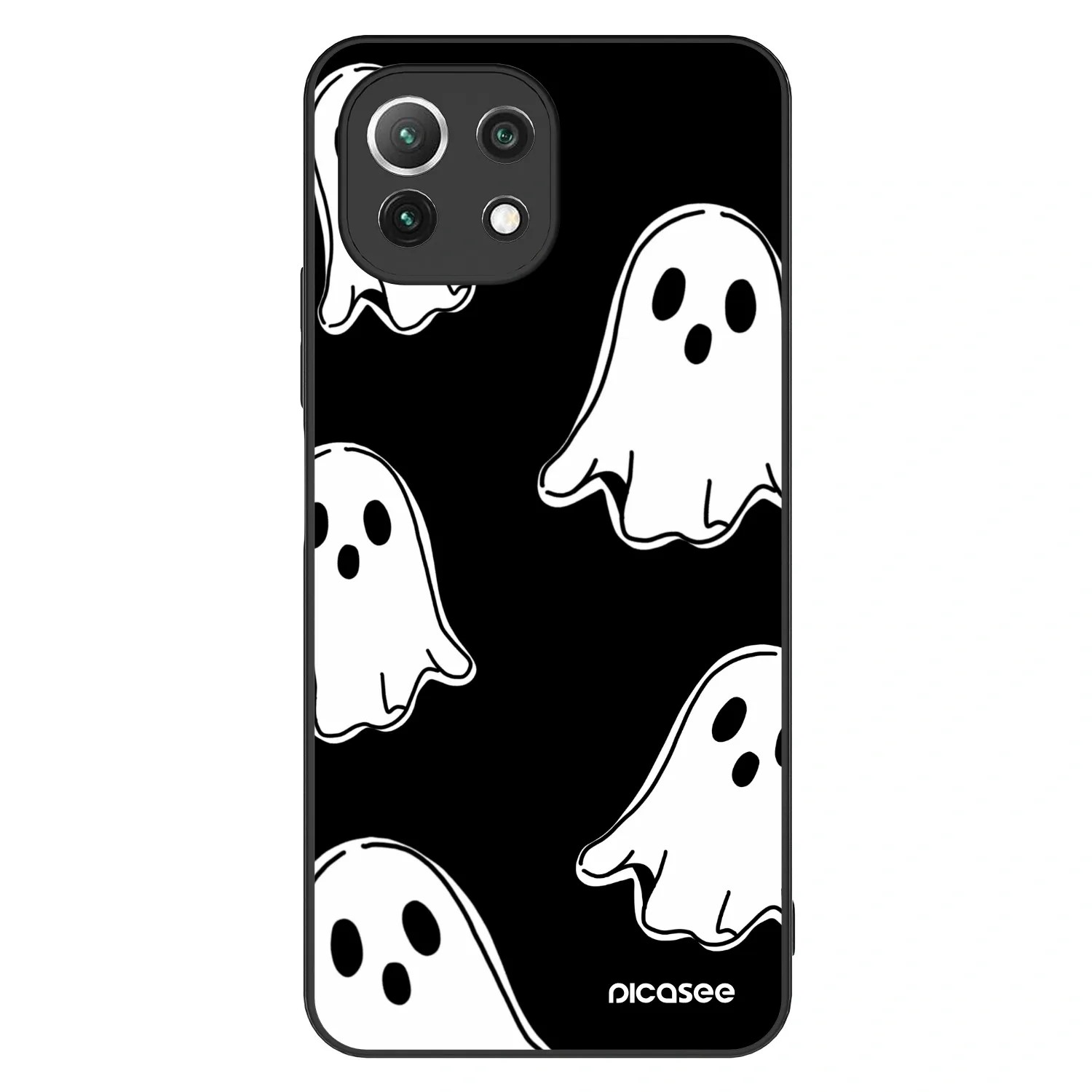 Picasee ULTIMATE CASE pro Xiaomi 11 Lite 5G NE - Black ghosts