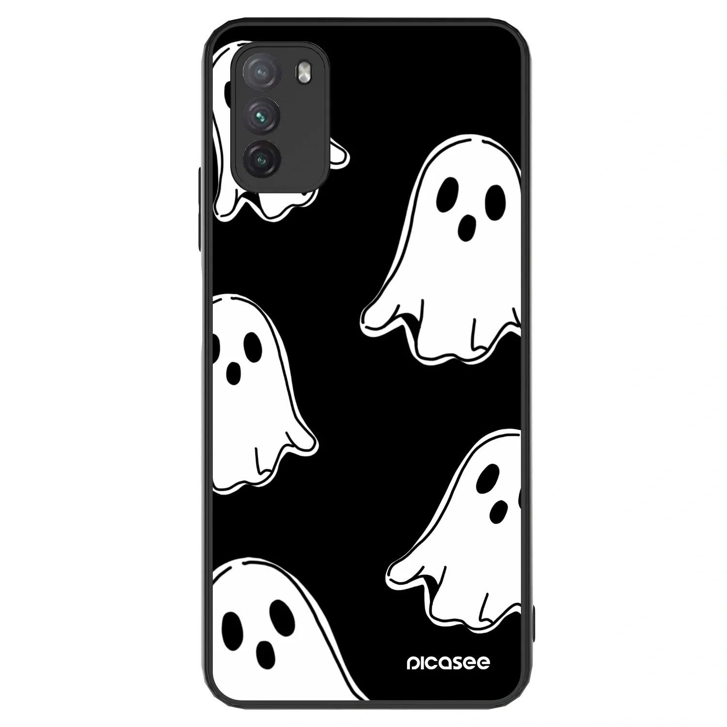 Picasee ULTIMATE CASE pro Xiaomi Poco M3 - Black ghosts