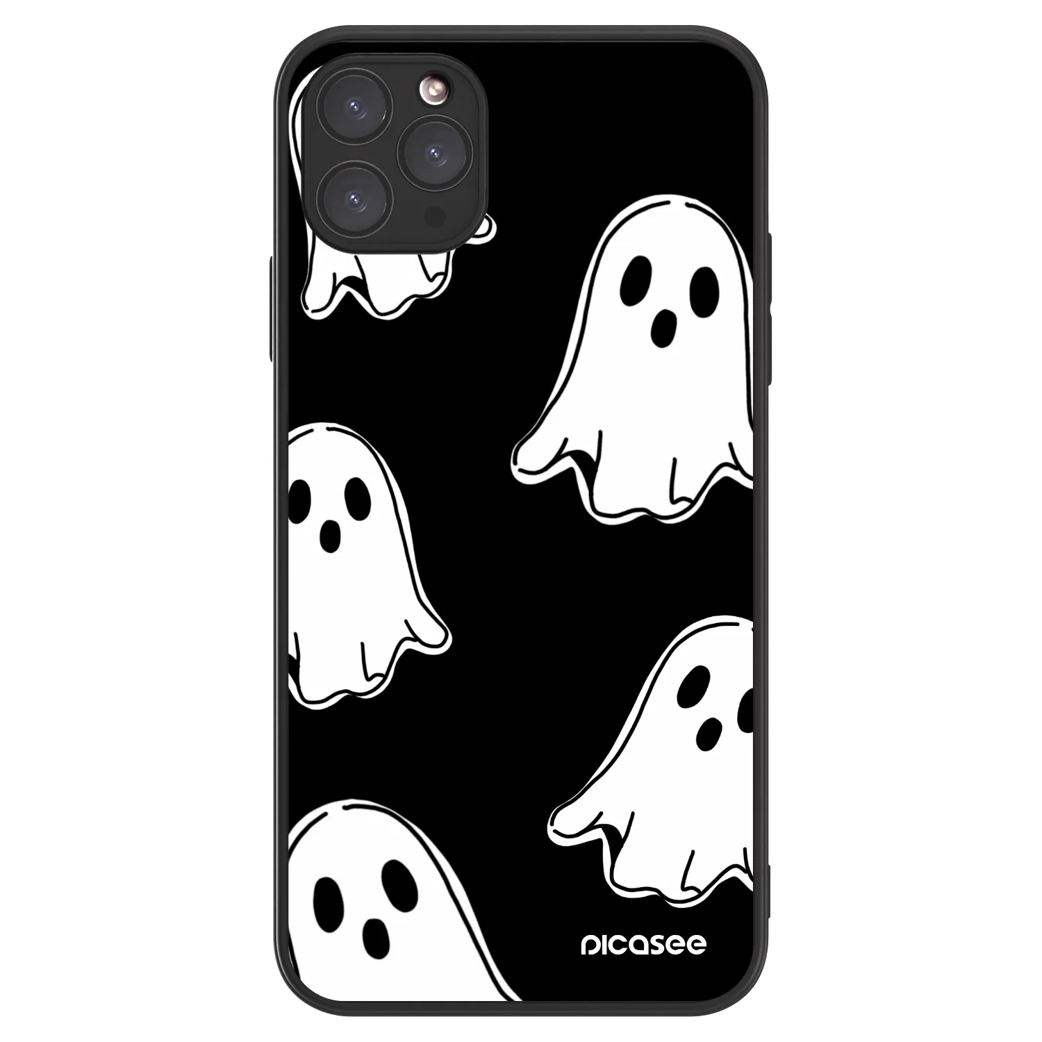 Picasee ULTIMATE CASE MagSafe pro Apple iPhone 11 Pro Max - Black ghosts