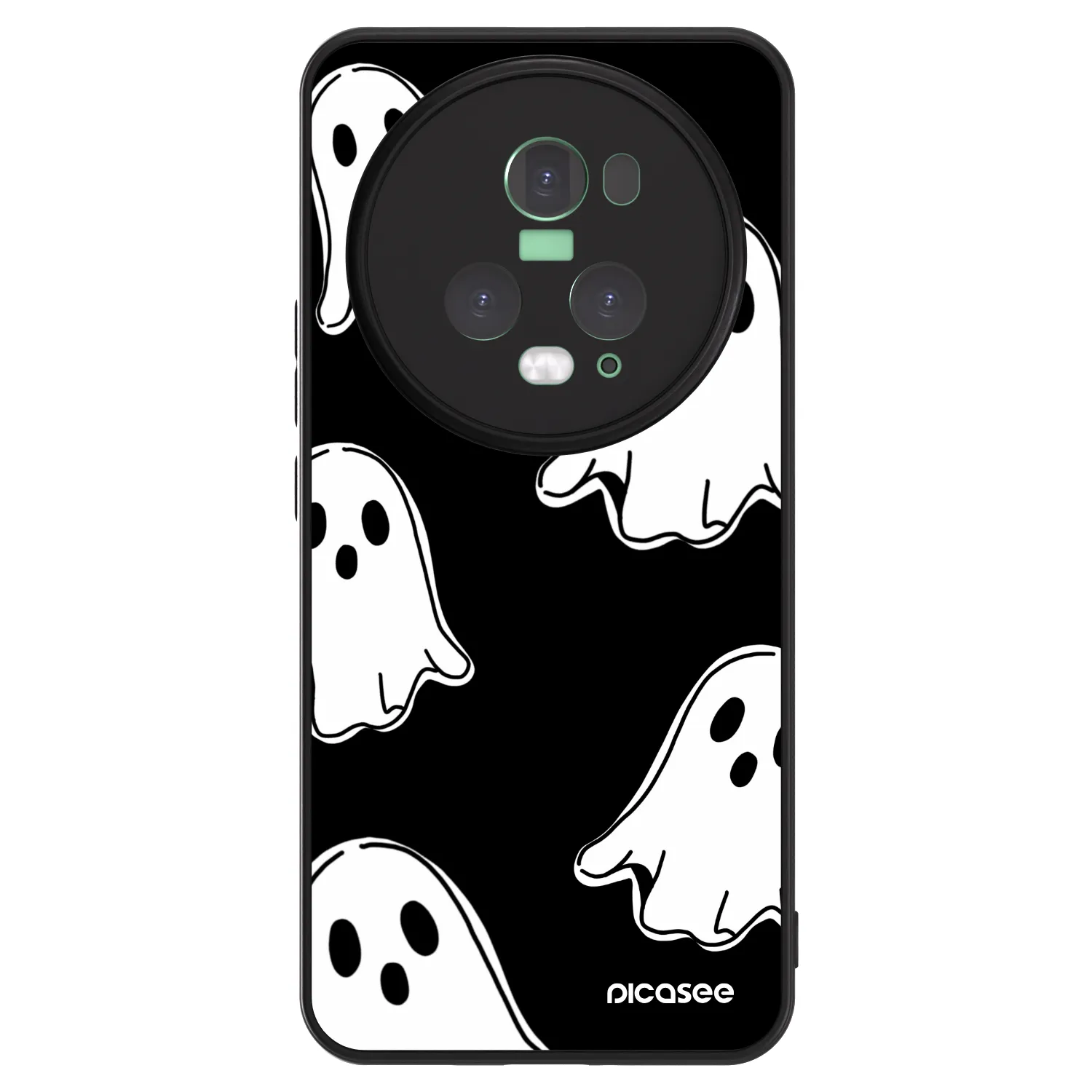 Picasee ULTIMATE CASE pro Honor Magic5 Pro - Black ghosts