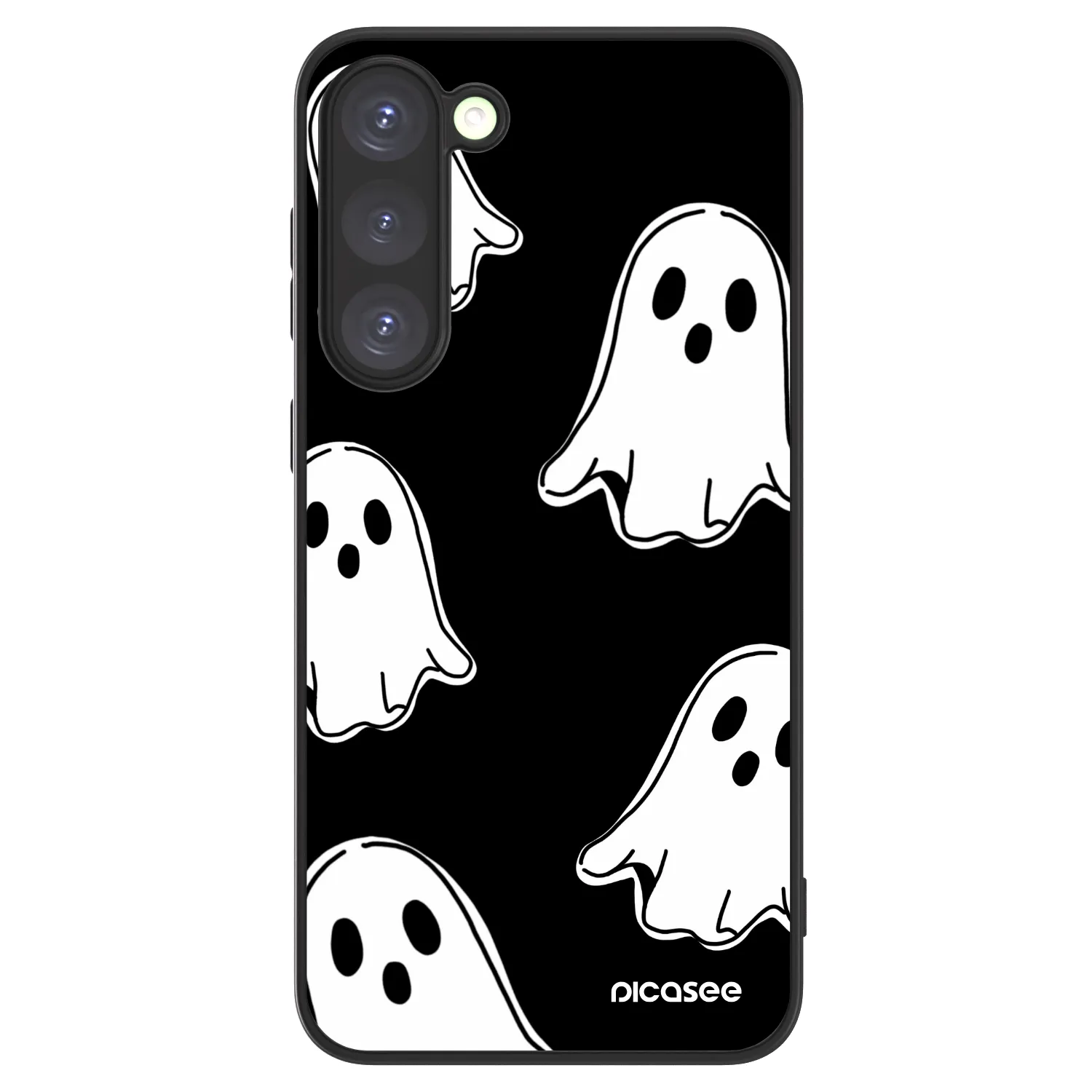Picasee ULTIMATE CASE PowerShare pro Samsung Galaxy S23+ 5G - Black ghosts