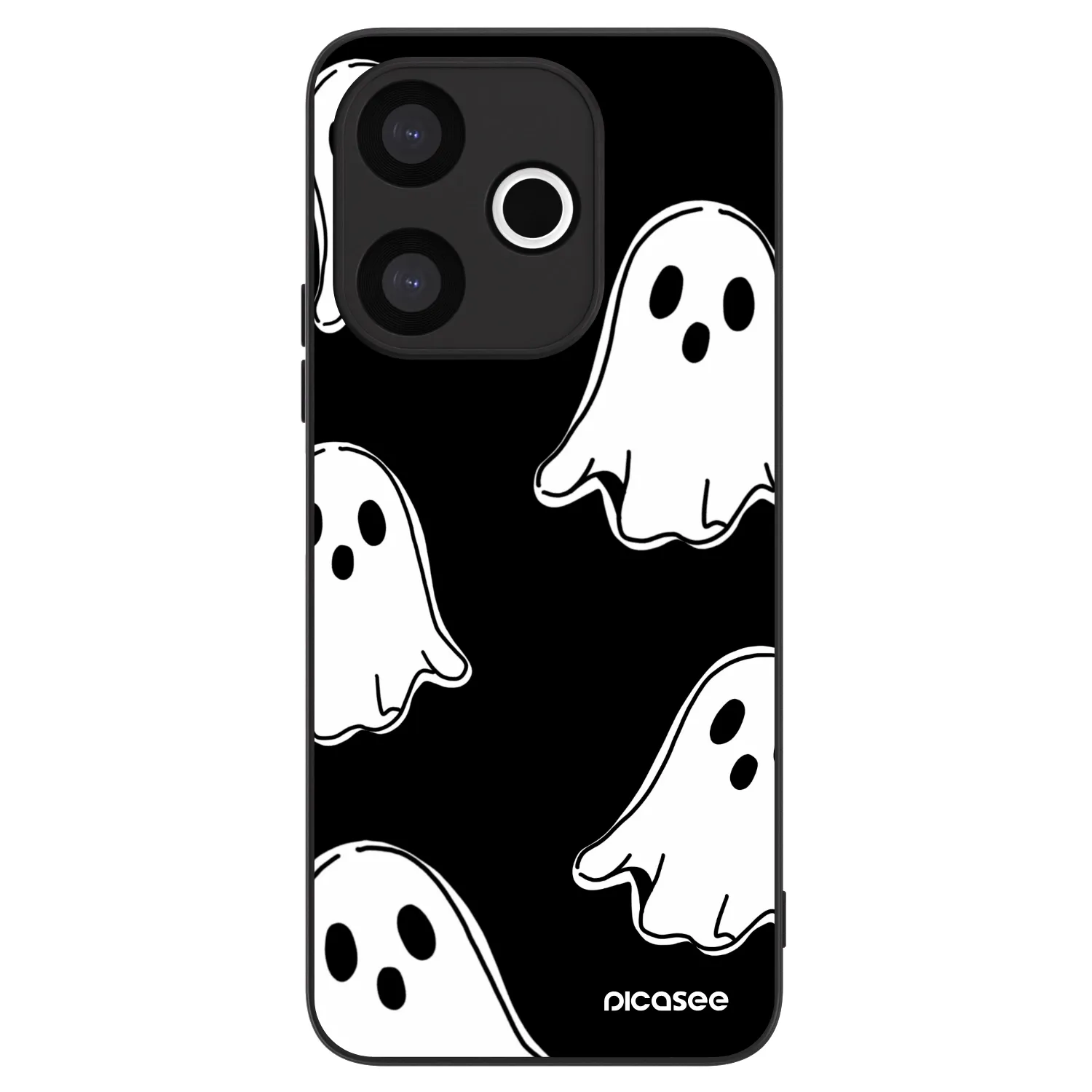 Picasee ULTIMATE CASE pro Xiaomi Redmi 13 4G - Black ghosts