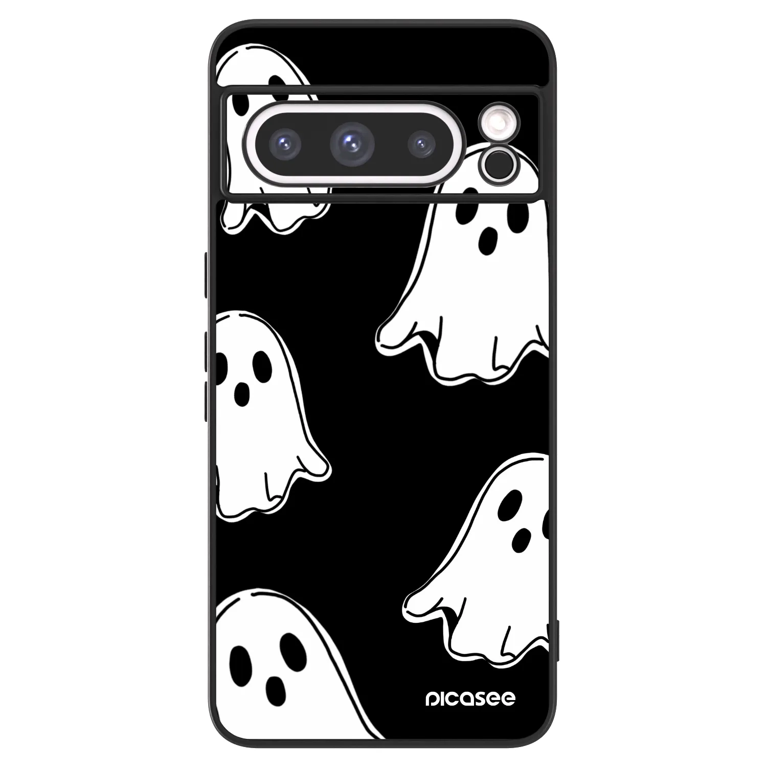 Picasee ULTIMATE CASE pro Google Pixel 8 Pro - Black ghosts
