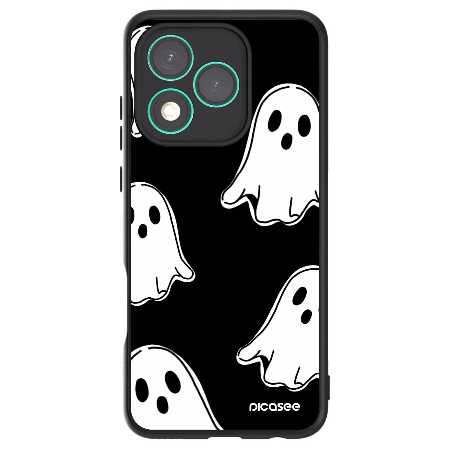 Picasee ULTIMATE CASE pro Honor 400 Lite 5G - Black ghosts